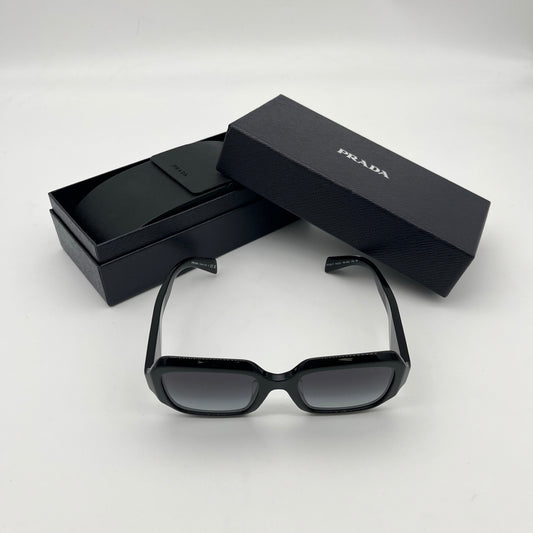 Prada Black Symbole Square Sunglasses [Used]
