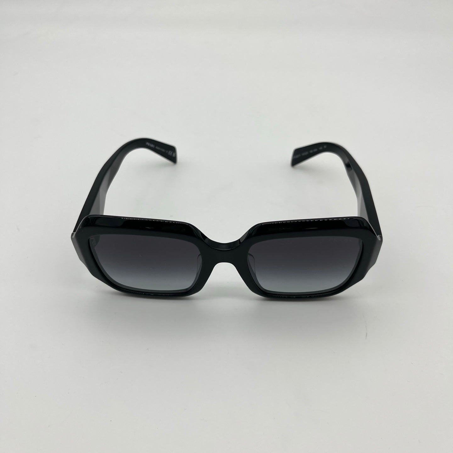 Prada Black Symbole Square Sunglasses [Used]