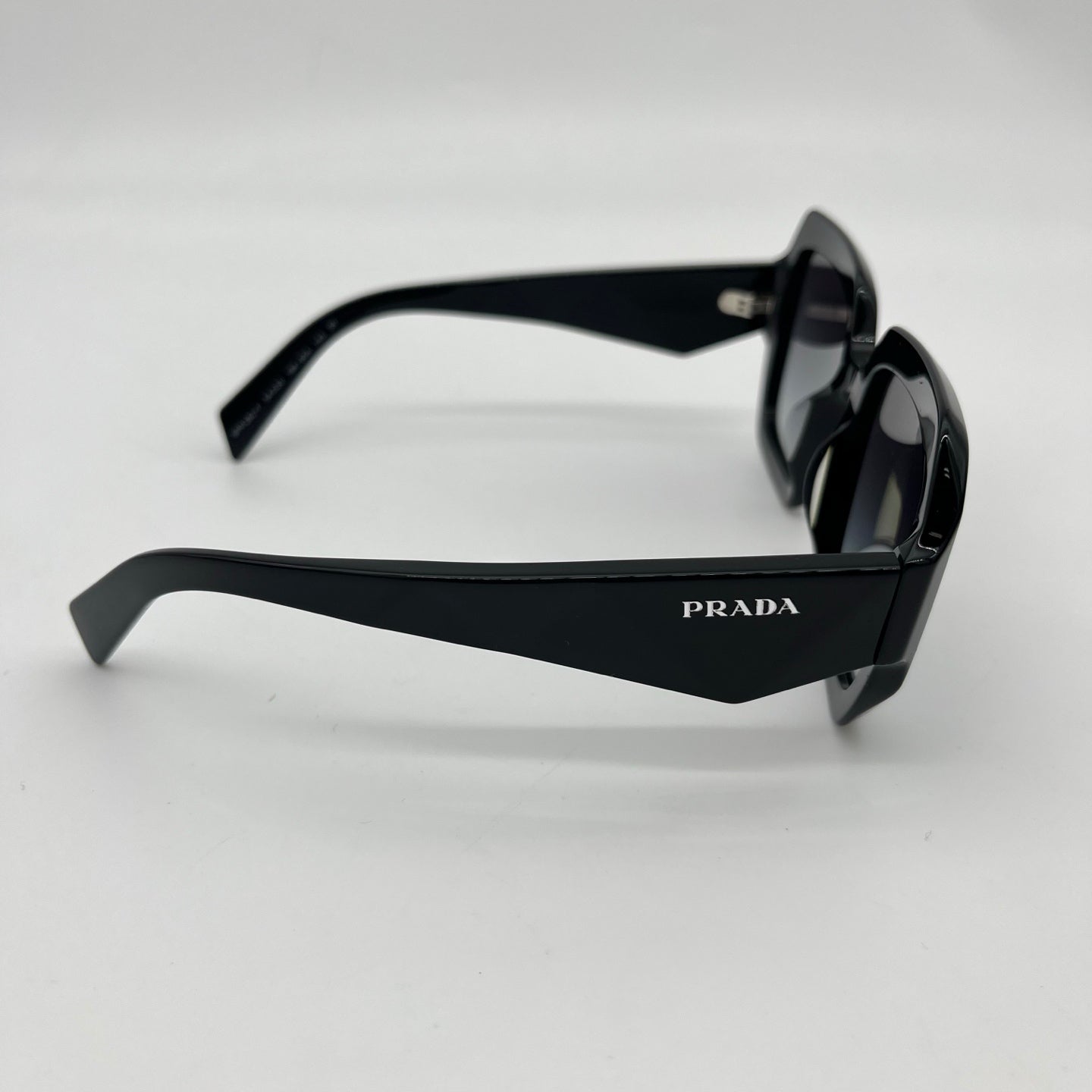 Prada Black Symbole Square Sunglasses [Used]