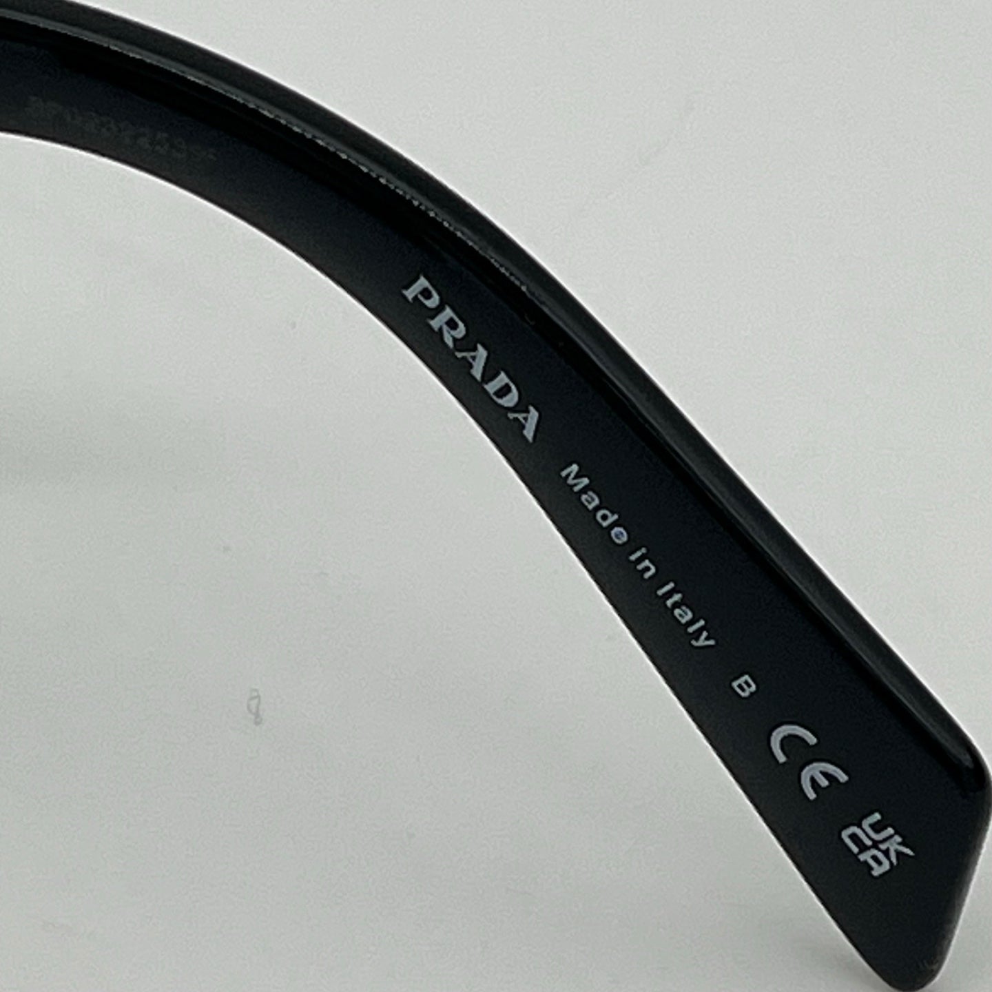 Prada Black Symbole Square Sunglasses [Used]