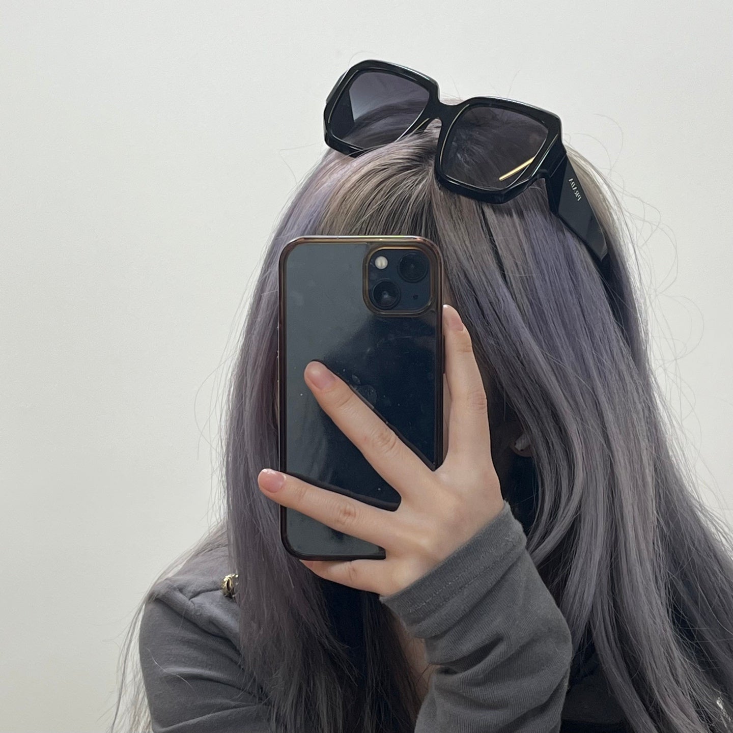 Prada Black Symbole Square Sunglasses [Used]