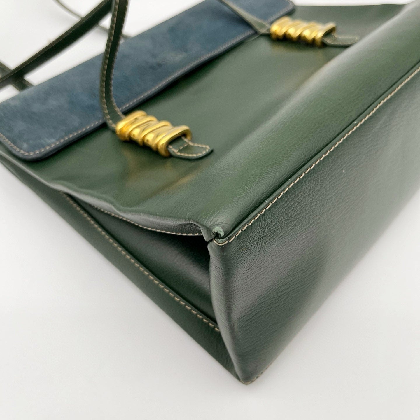Loewe Velazquez Colorblock Leather Shoulder bag [Used]
