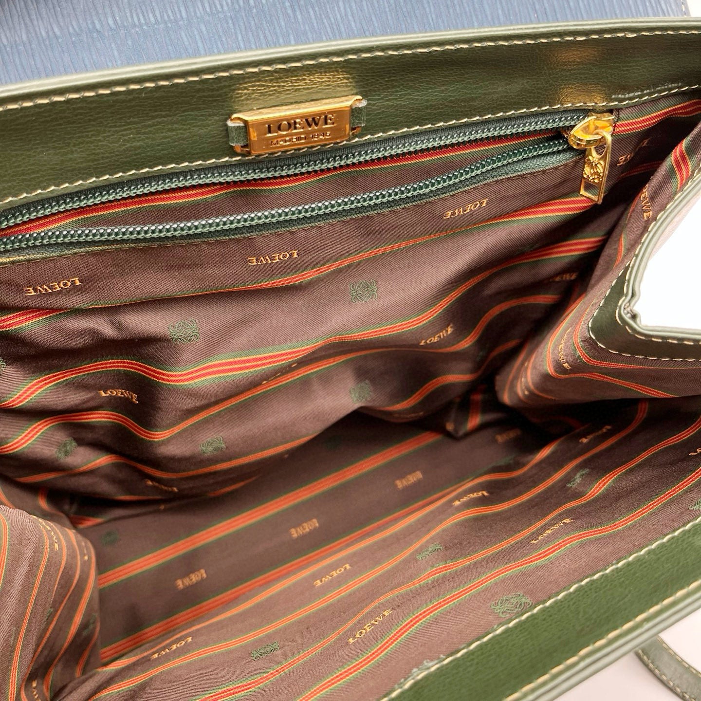 Loewe Velazquez Colorblock Leather Shoulder bag [Used]