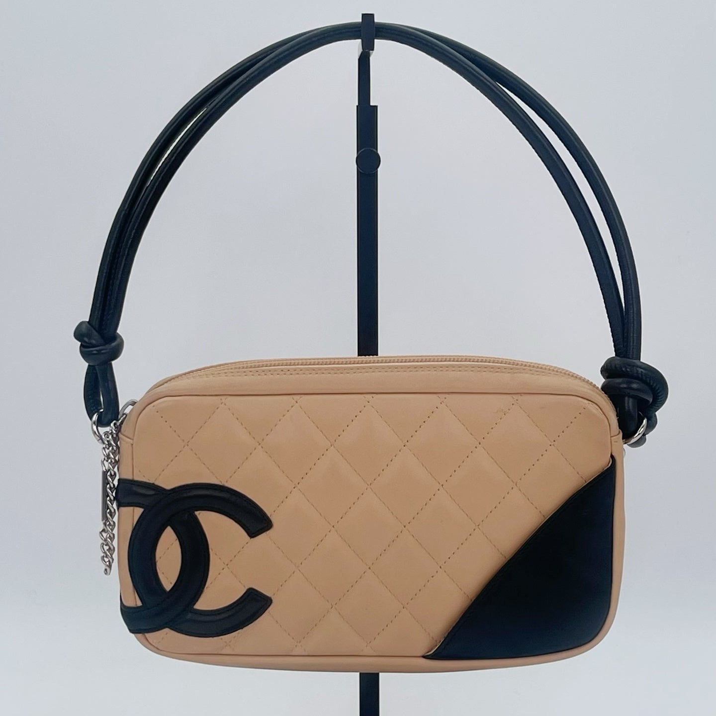 Chanel Cambon Beige Small Shoulder Bag [Used]