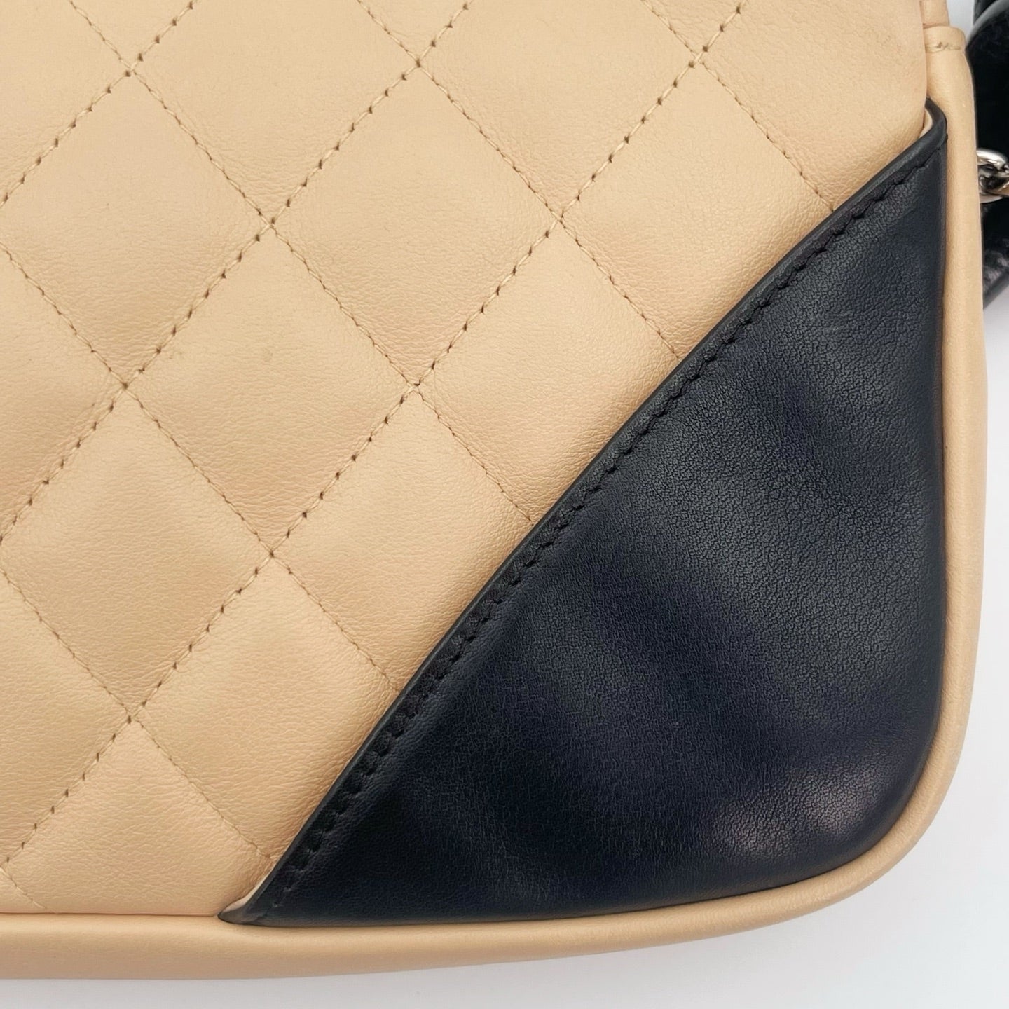 Chanel Cambon Beige Small Shoulder Bag [Used]