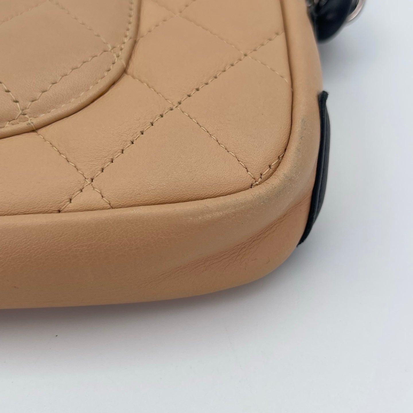Chanel Cambon Beige Small Shoulder Bag [Used]
