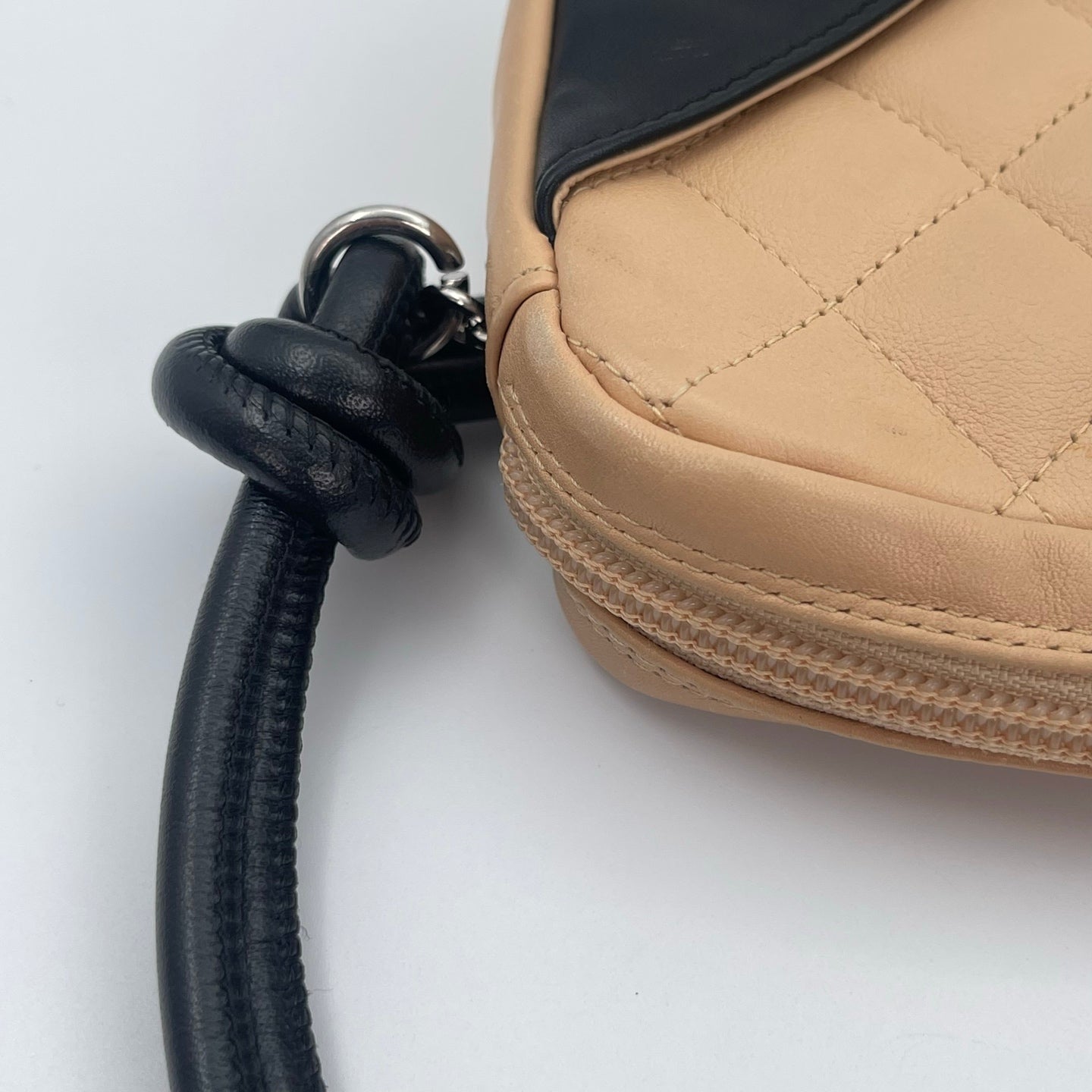 Chanel Cambon Beige Small Shoulder Bag [Used]
