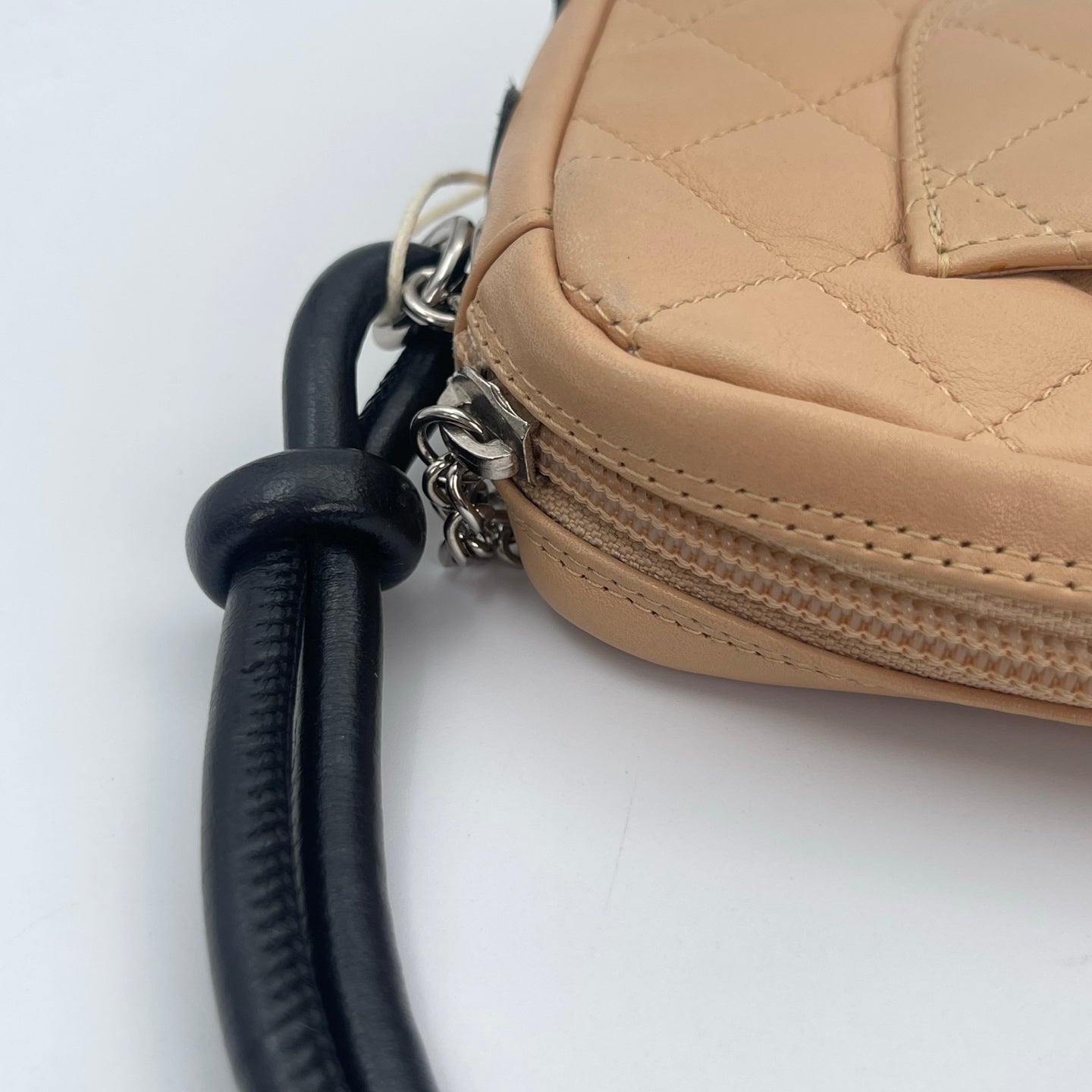 Chanel Cambon Beige Small Shoulder Bag [Used]