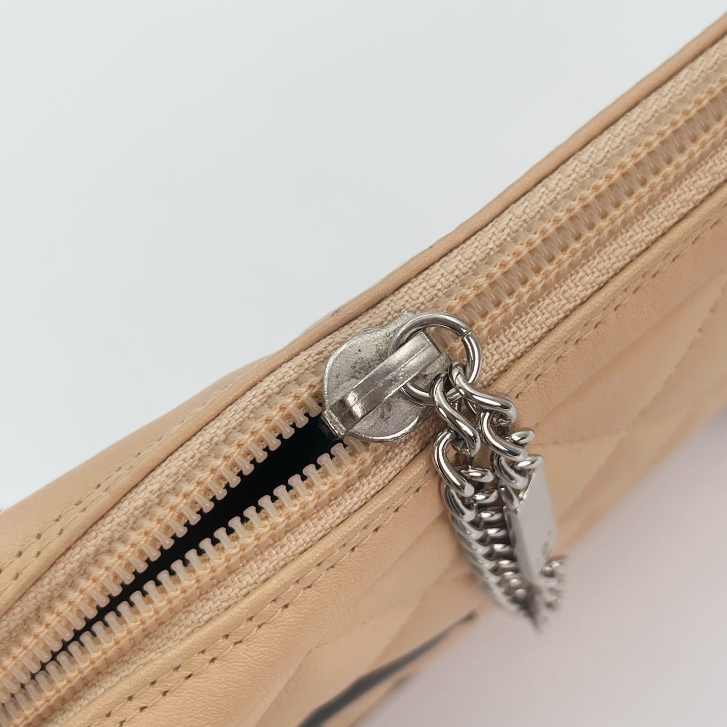 Chanel Cambon Beige Small Shoulder Bag [Used]