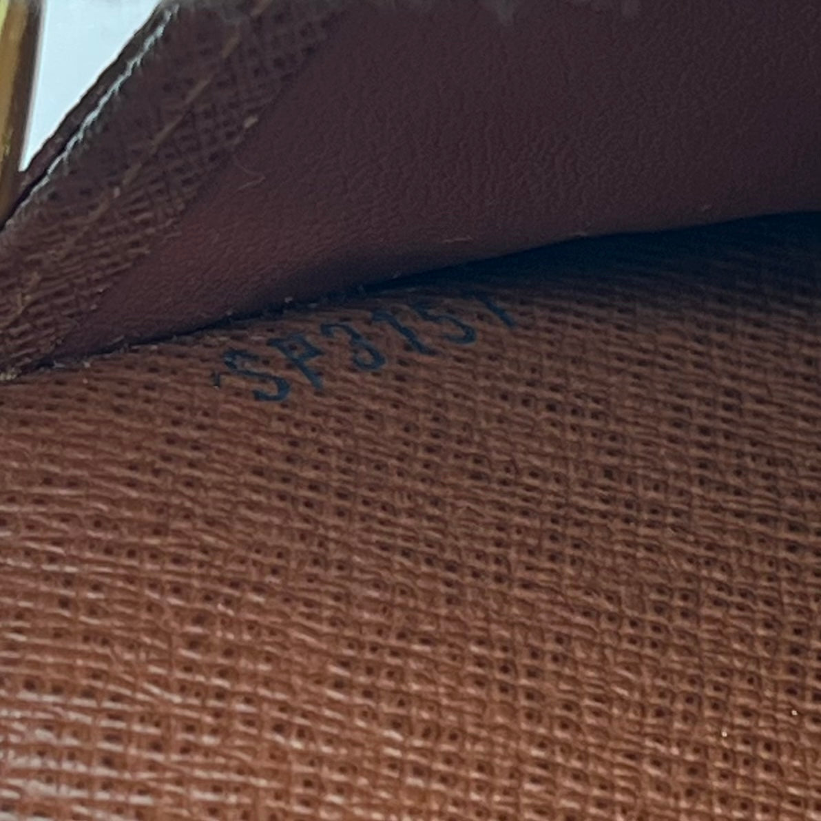 Louis Vuitton Monogram Canvas Flap Long Wallet Gold Button [Used]