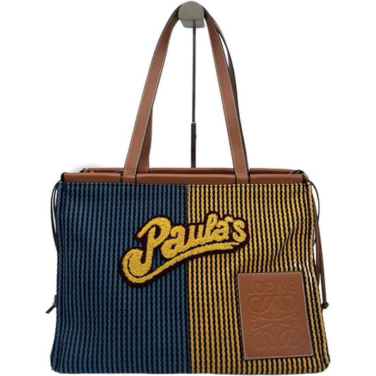 Loewe x Paula’s Ibiza Embroidered Canvas Tote Bag [Used]