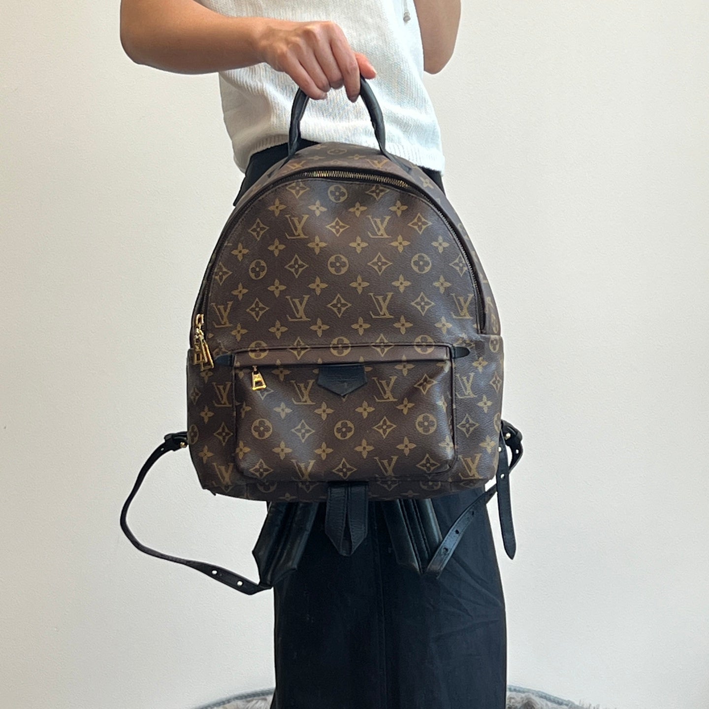 Louis Vuitton Monogram Palm Springs Backpack [Used]