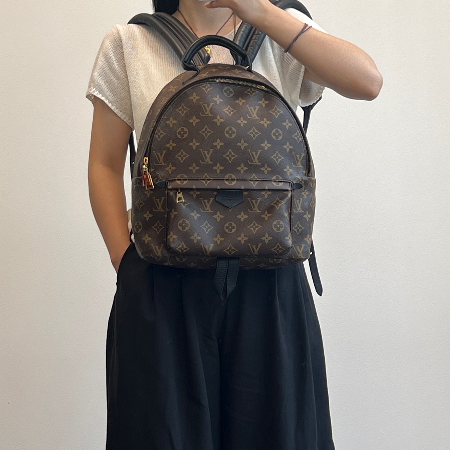 Louis Vuitton Monogram Palm Springs Backpack [Used]