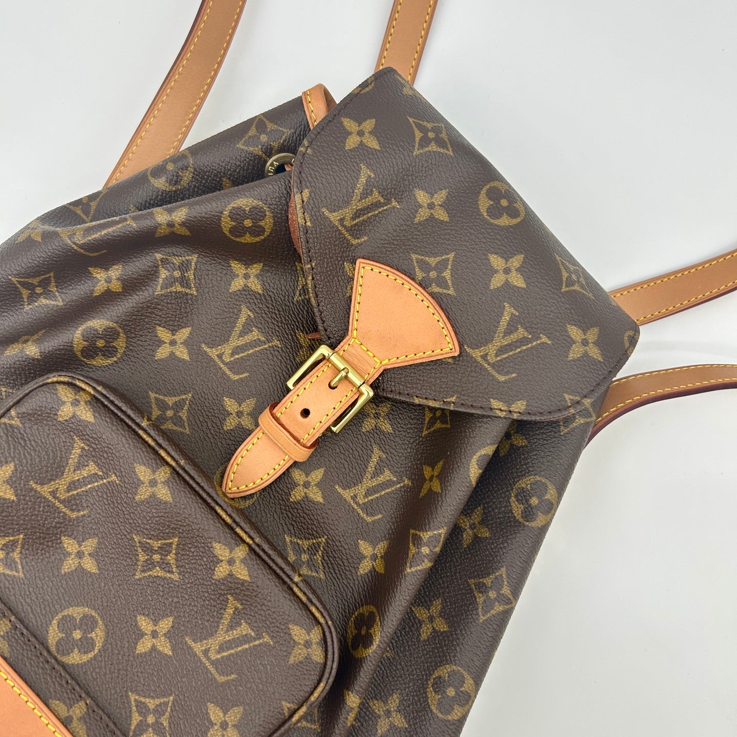 Louis Vuitton Monogram Montsouris MM Backpack [Used]