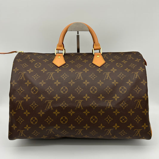 Louis Vuitton Monogram Speedy 40 Travel Bag [Used]