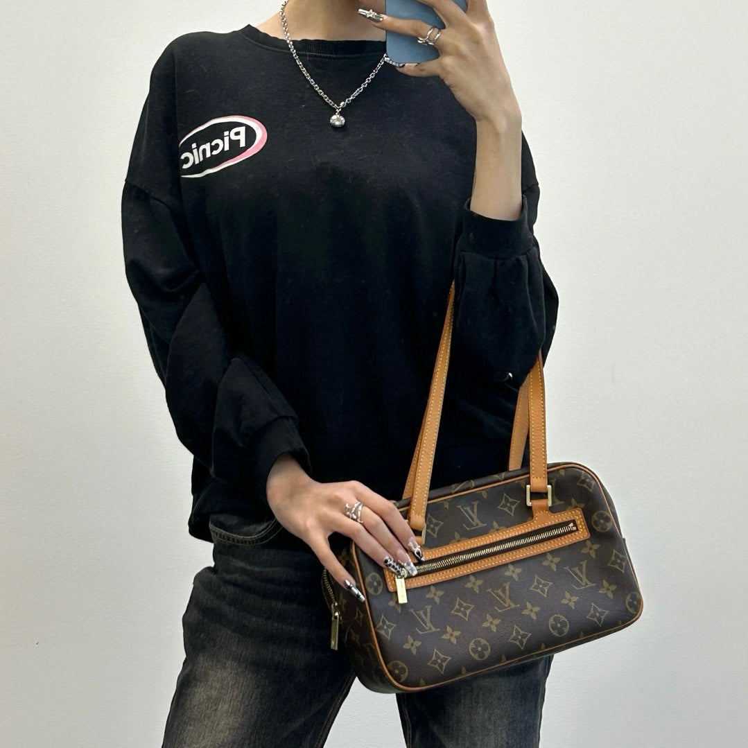 Louis Vuitton Cite MM Monogram Shoulder Bag[Used]