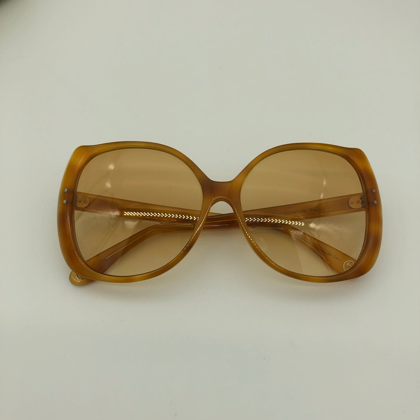 Gucci Light Brown Sunglasses with Case [Used]