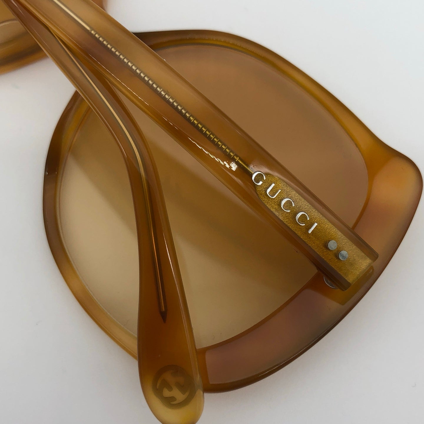 Gucci Light Brown Sunglasses with Case [Used]