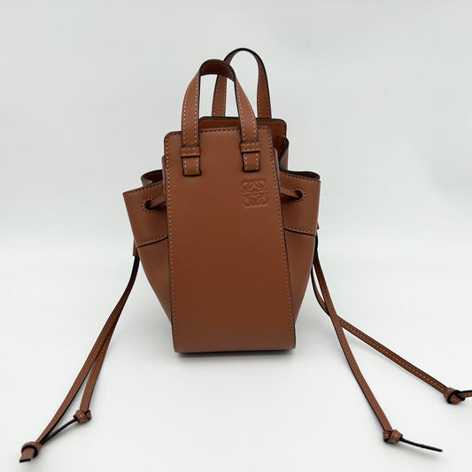 Loewe Hammock Mini Caramel Leather Shoulder Crossbody Bag [Used]