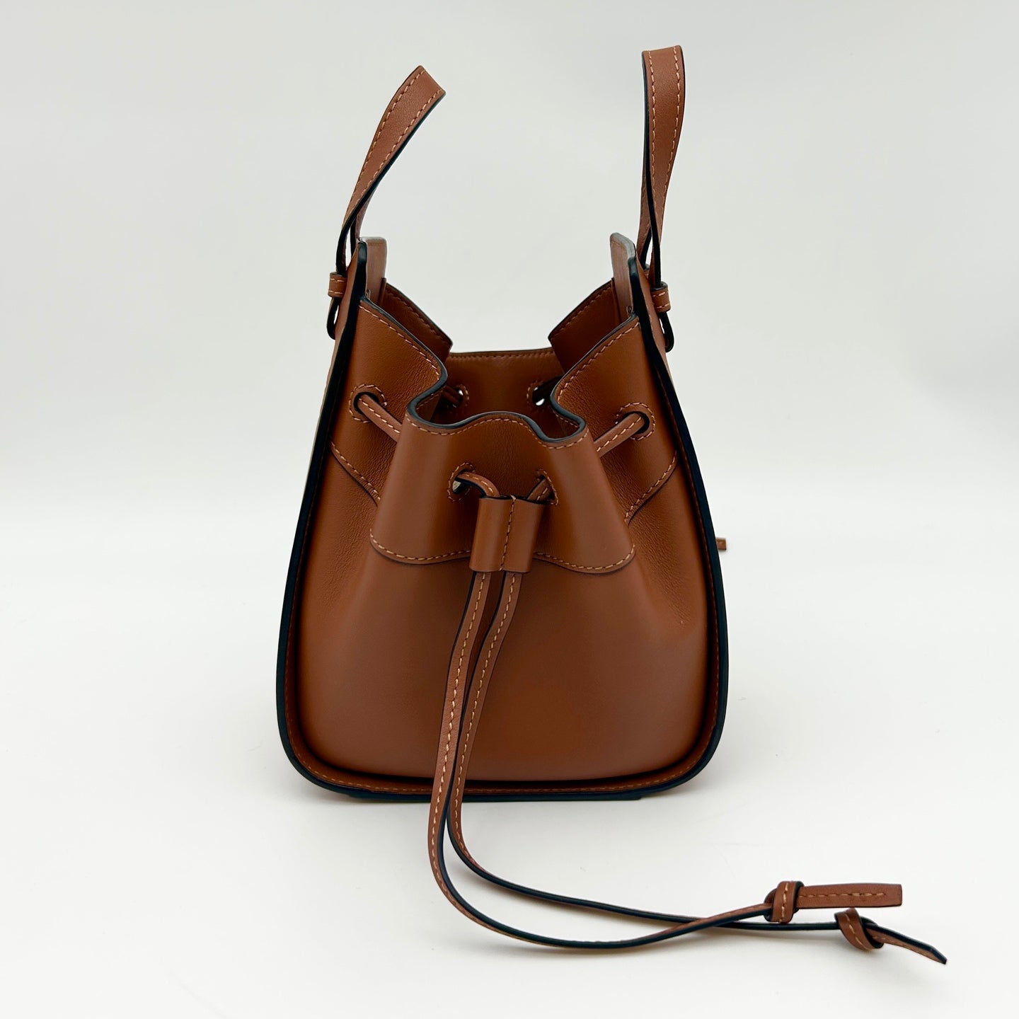 Loewe Hammock Mini Caramel Leather Shoulder Crossbody Bag [Used]