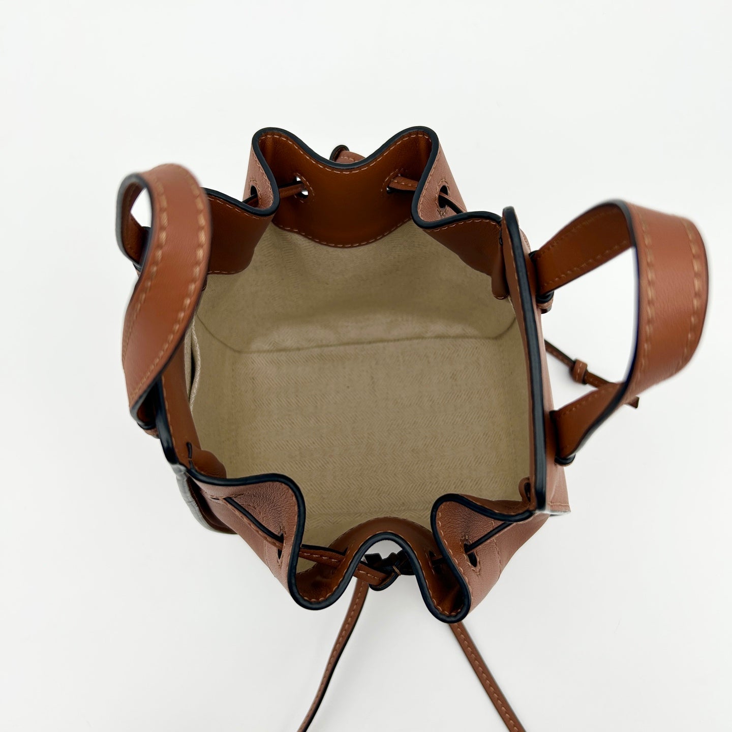 Loewe Hammock Mini Caramel Leather Shoulder Crossbody Bag [Used]