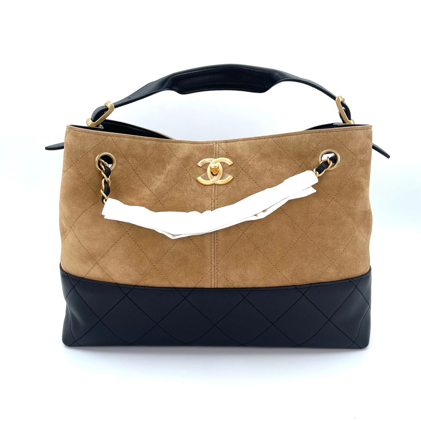 Chanel 25A Suede Hobo 2Way Shoulder Bag [Unused]