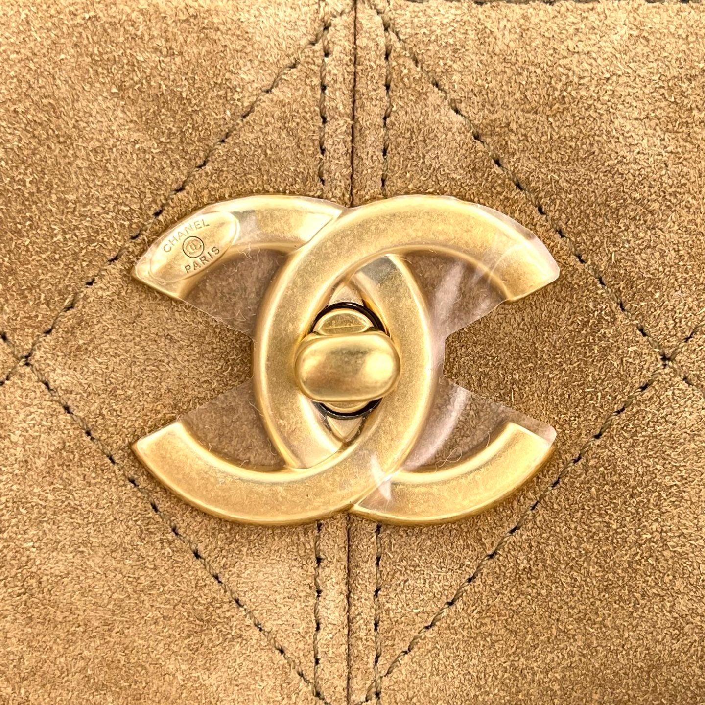 Chanel 25A Suede Hobo 2Way Shoulder Bag [Unused]