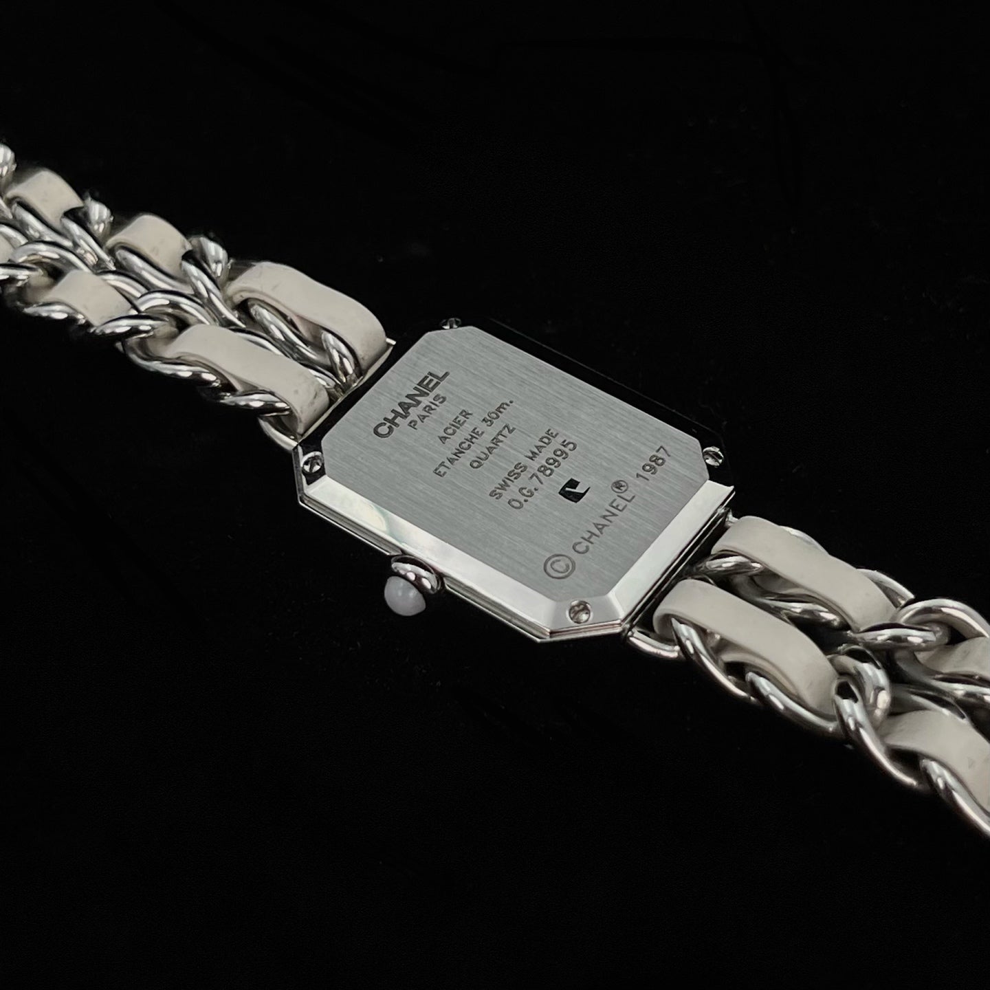 Chanel Première Mother-of-Pearl Dial M Size Watch [Used]