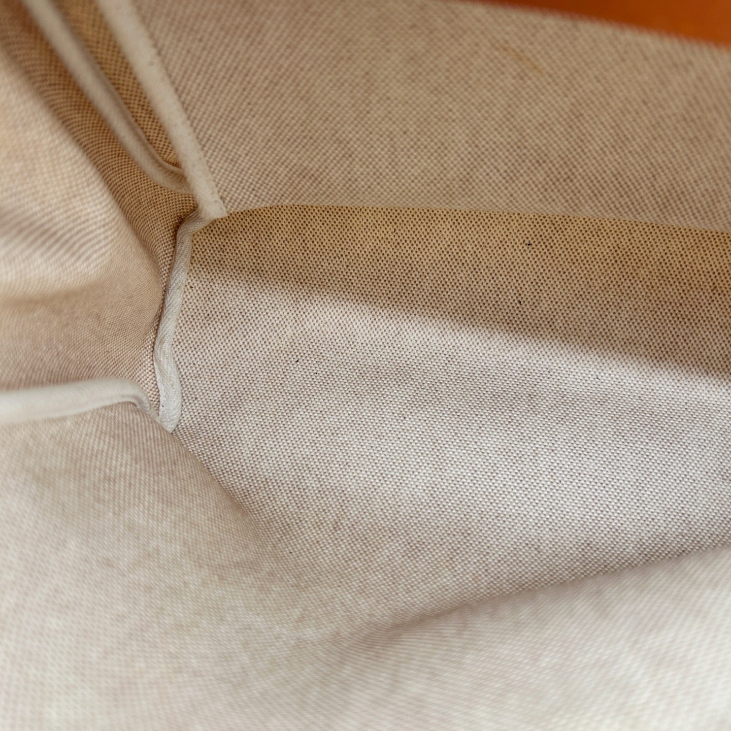 Hermès Herbag PM Beige Canvas with Leather Trim 2Way Bag [Used]