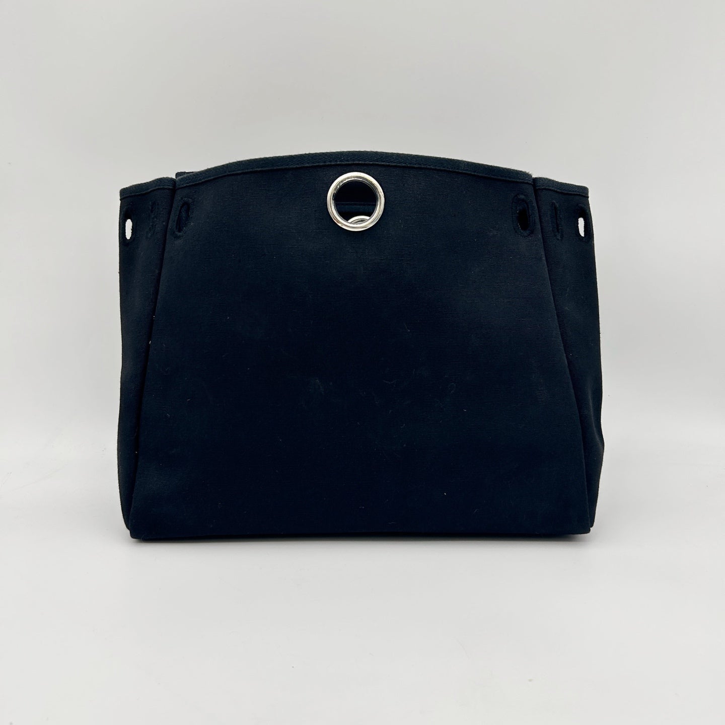 Hermès Herbag PM Beige Canvas with Leather Trim 2Way Bag [Used]