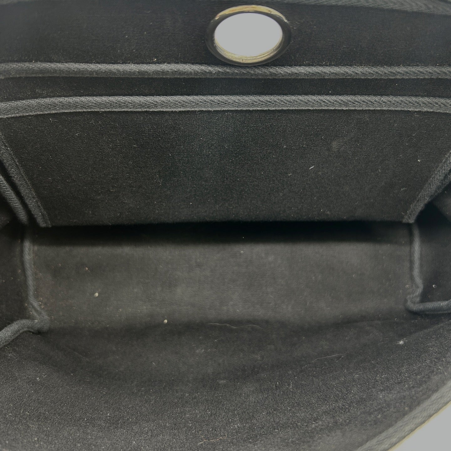 Hermès Herbag PM Beige Canvas with Leather Trim 2Way Bag [Used]