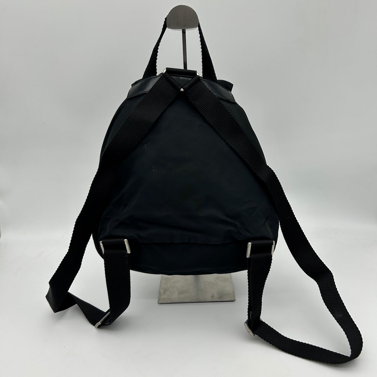 Prada Black Nylon Small Backpack [Used]