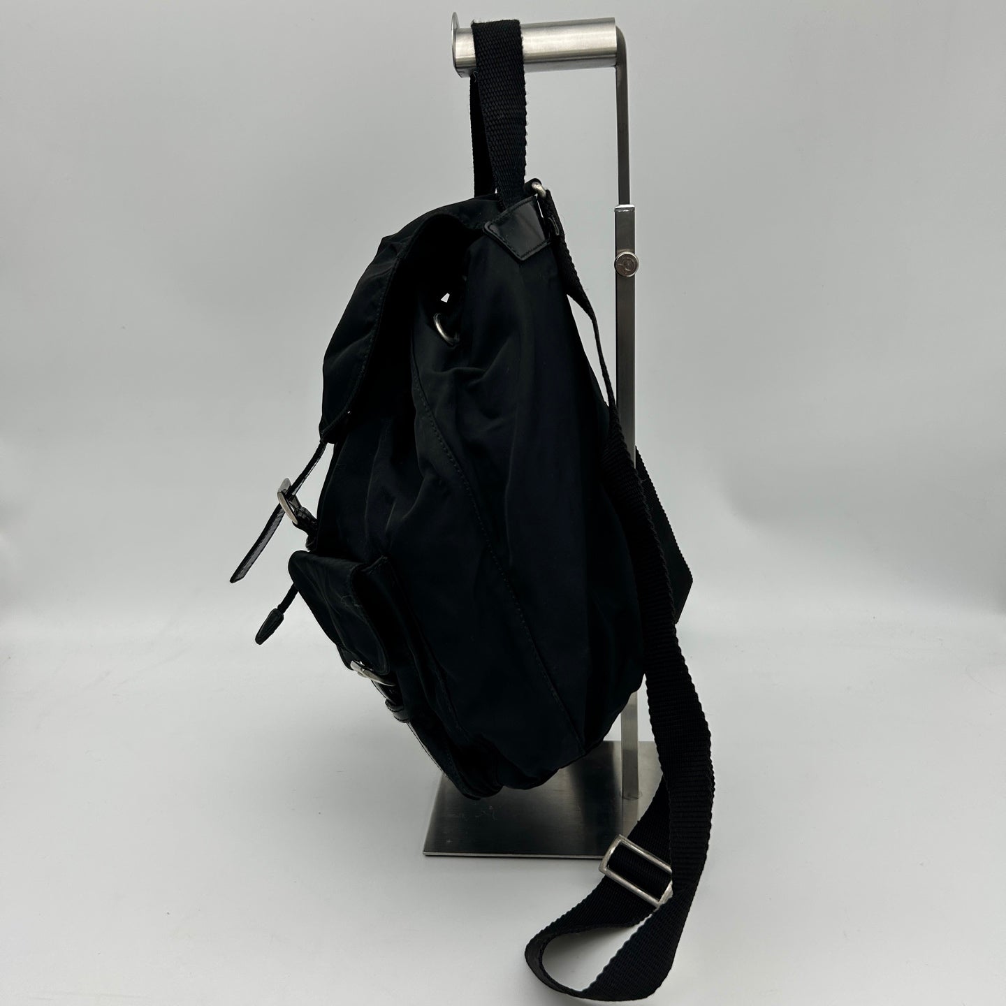 Prada Black Nylon Small Backpack [Used]