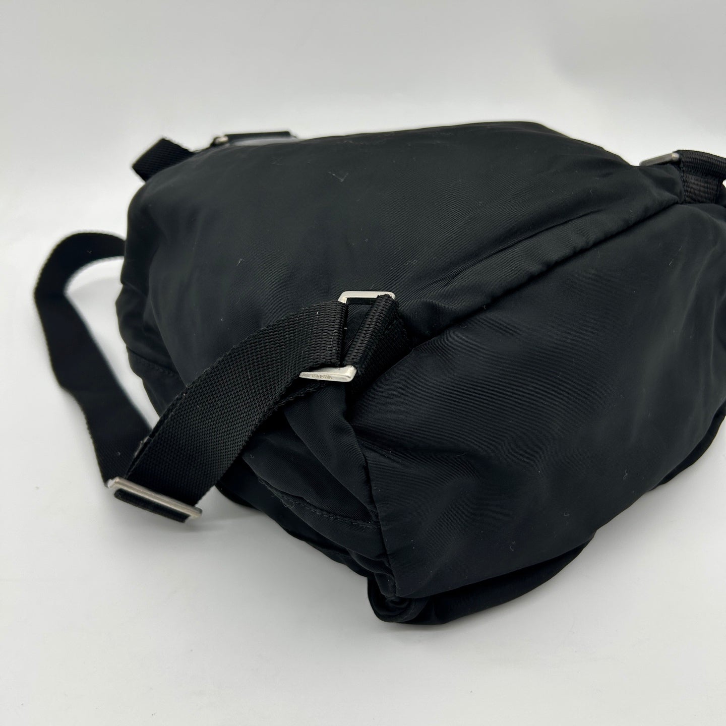 Prada Black Nylon Small Backpack [Used]