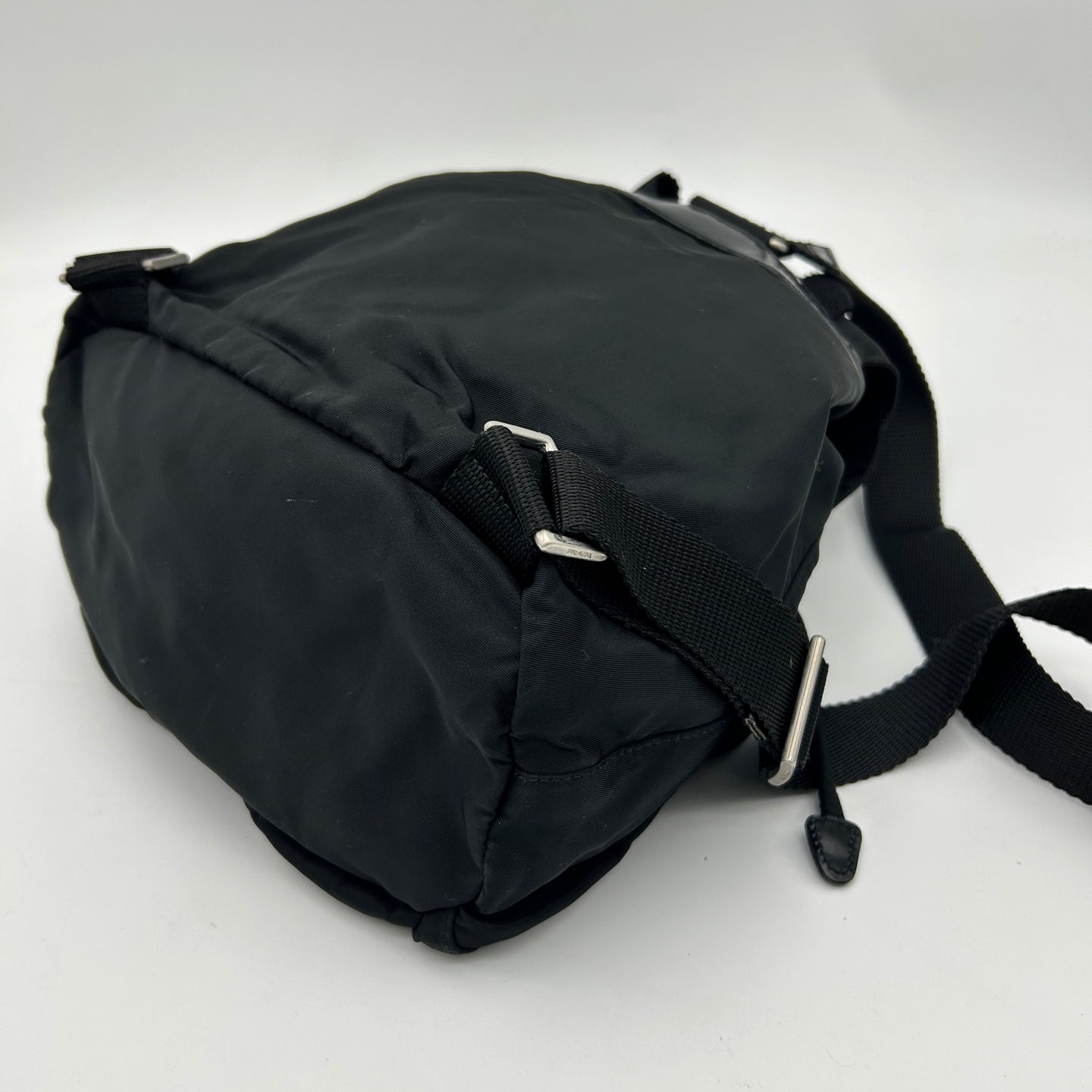 Prada Black Nylon Small Backpack [Used]