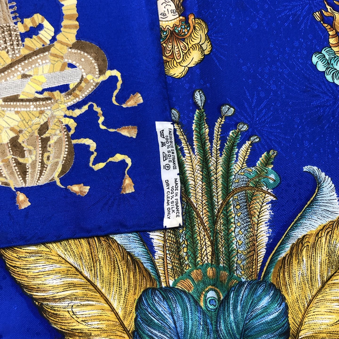 Hermès “Les Fêtes du Roi Soleil” Silk Scarf [Used]