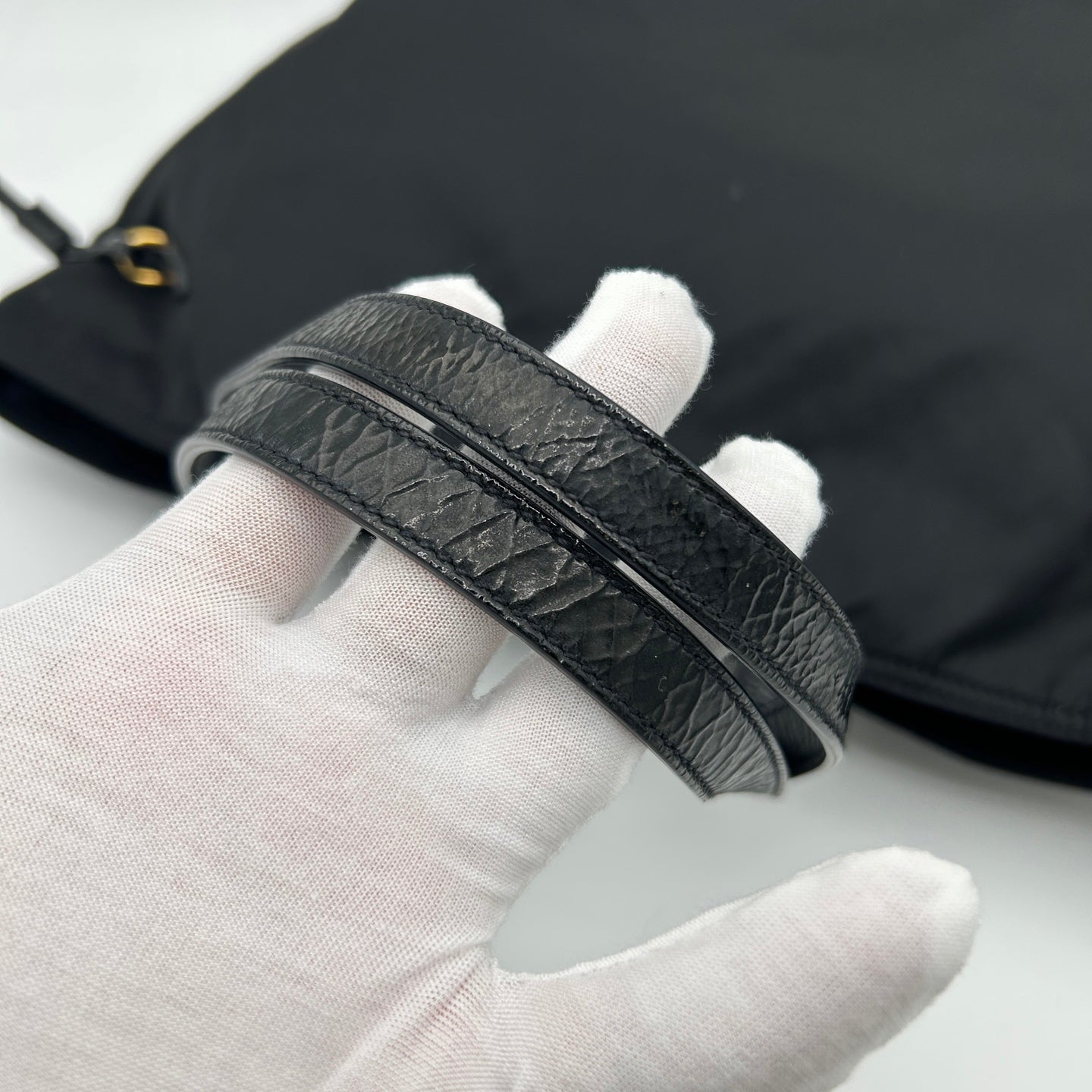 Prada Black Nylon Pocket Tote Handbag [Used]