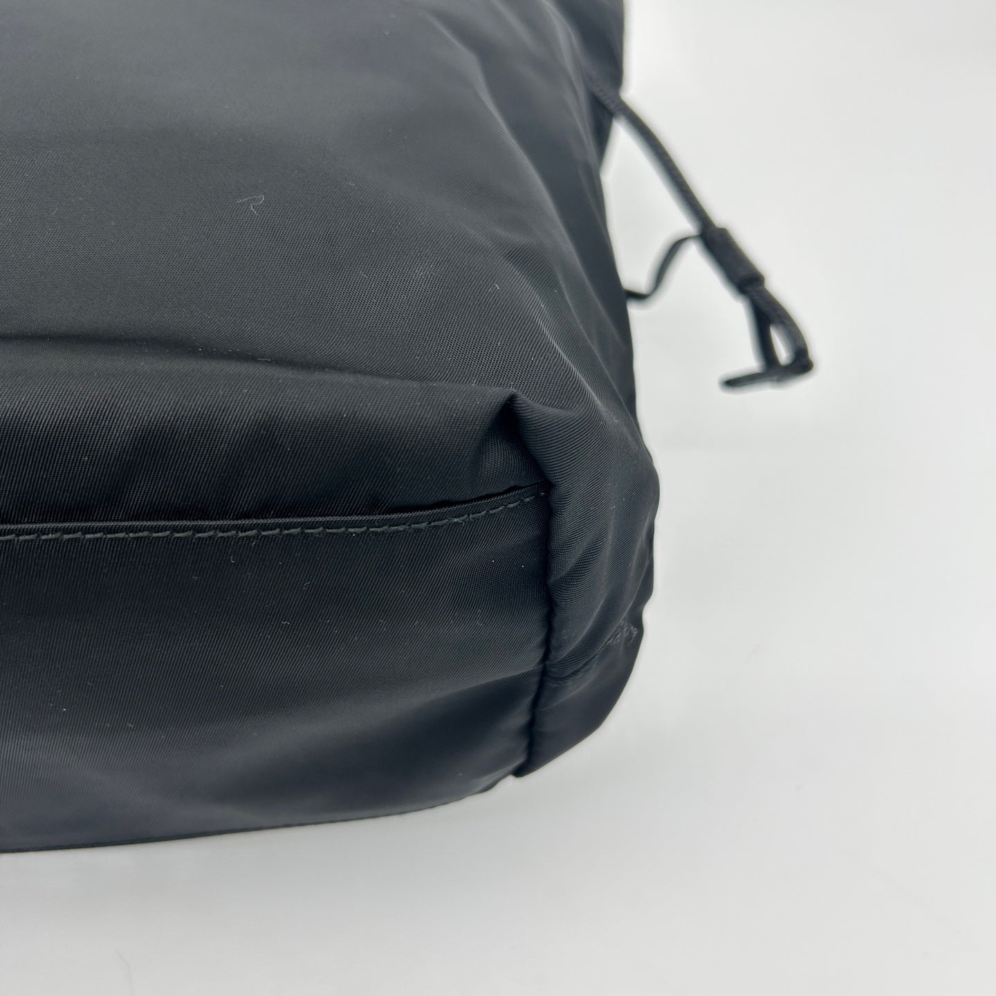 Prada Black Nylon Pocket Tote Handbag [Used]