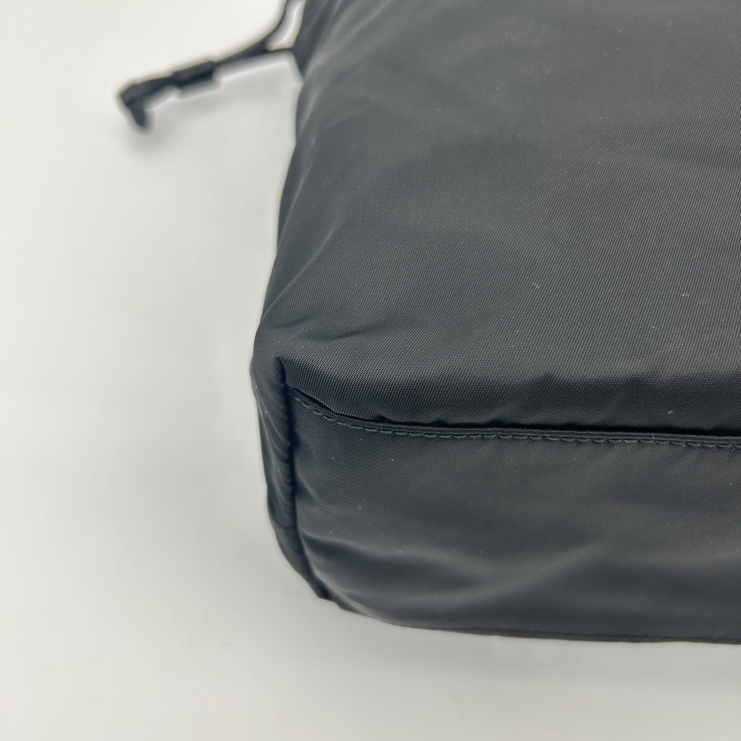 Prada Black Nylon Pocket Tote Handbag [Used]