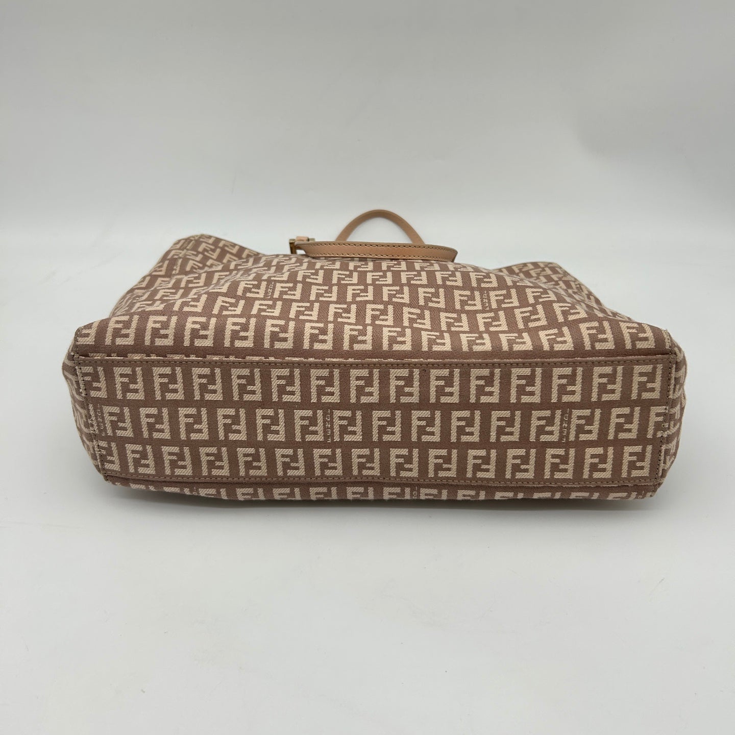 Fendi Pink Zucca Canvas Tote Bag [Used]