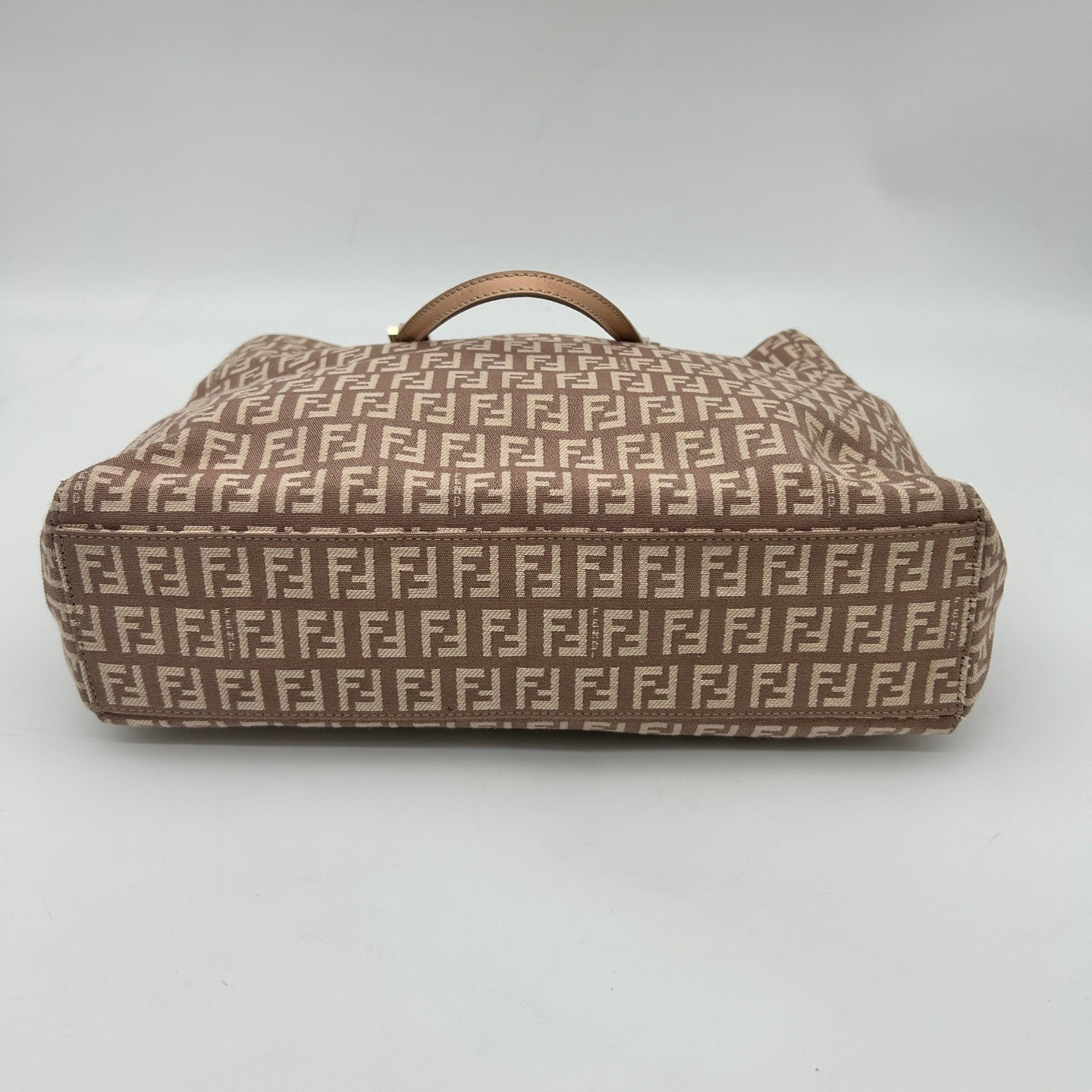 Fendi Pink Zucca Canvas Tote Bag [Used]