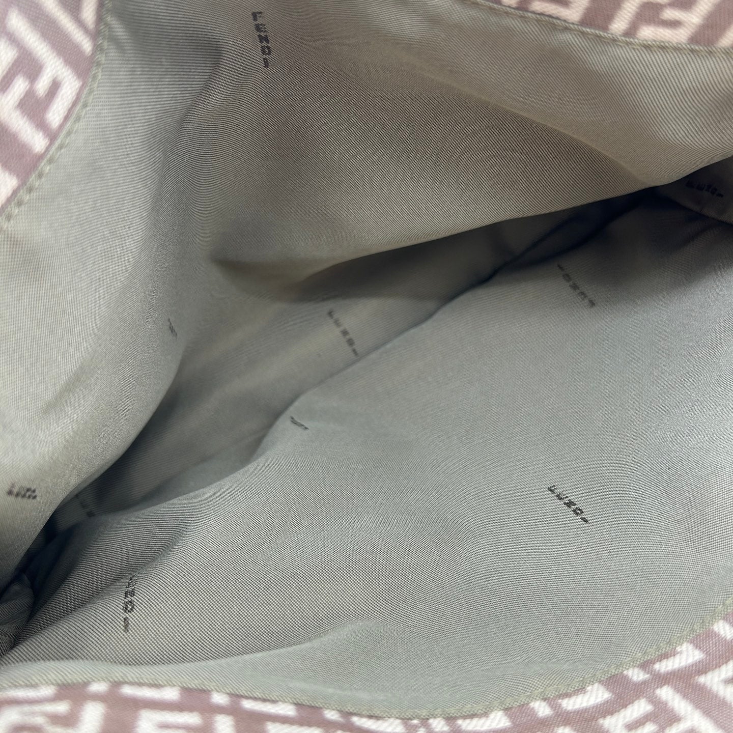 Fendi Pink Zucca Canvas Tote Bag [Used]