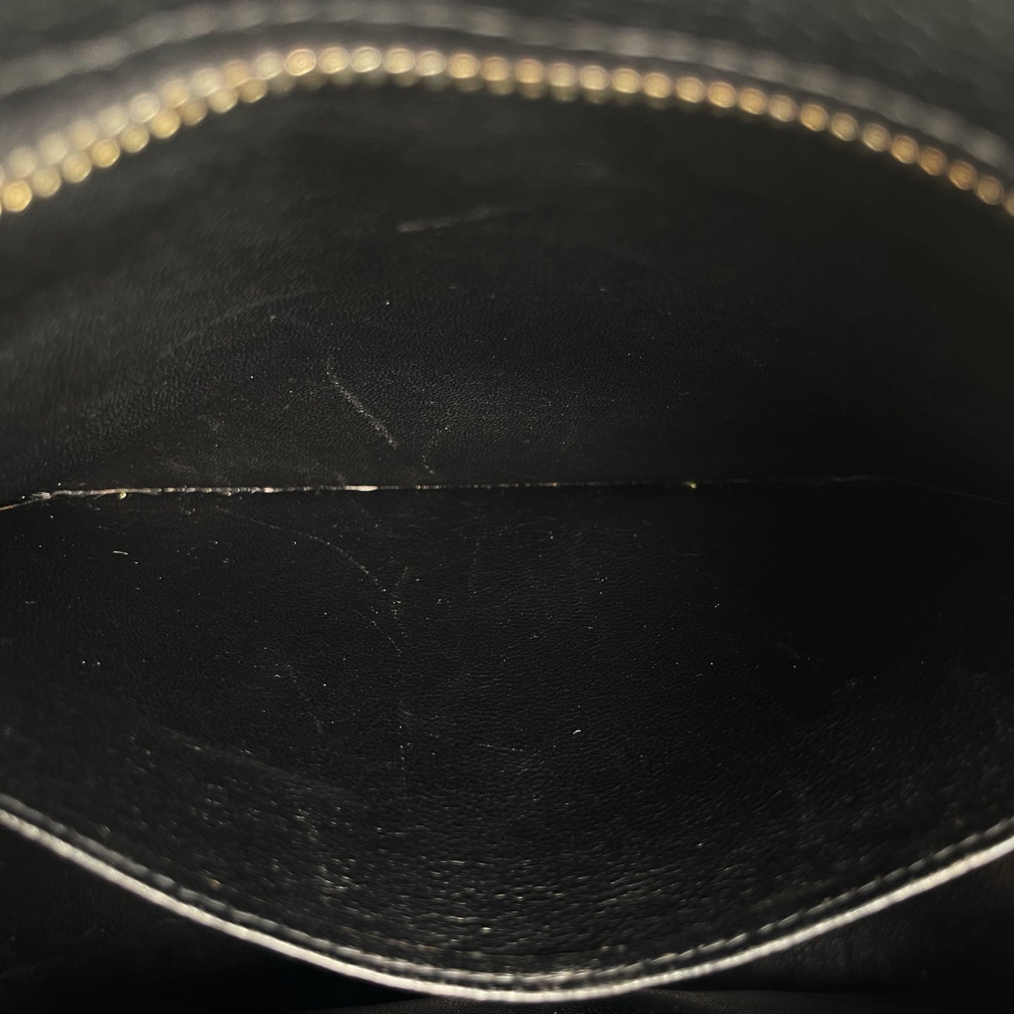 Chanel CC Black Caviar Leather “Hilton” Tote Bag Gold-Tone  [Used]