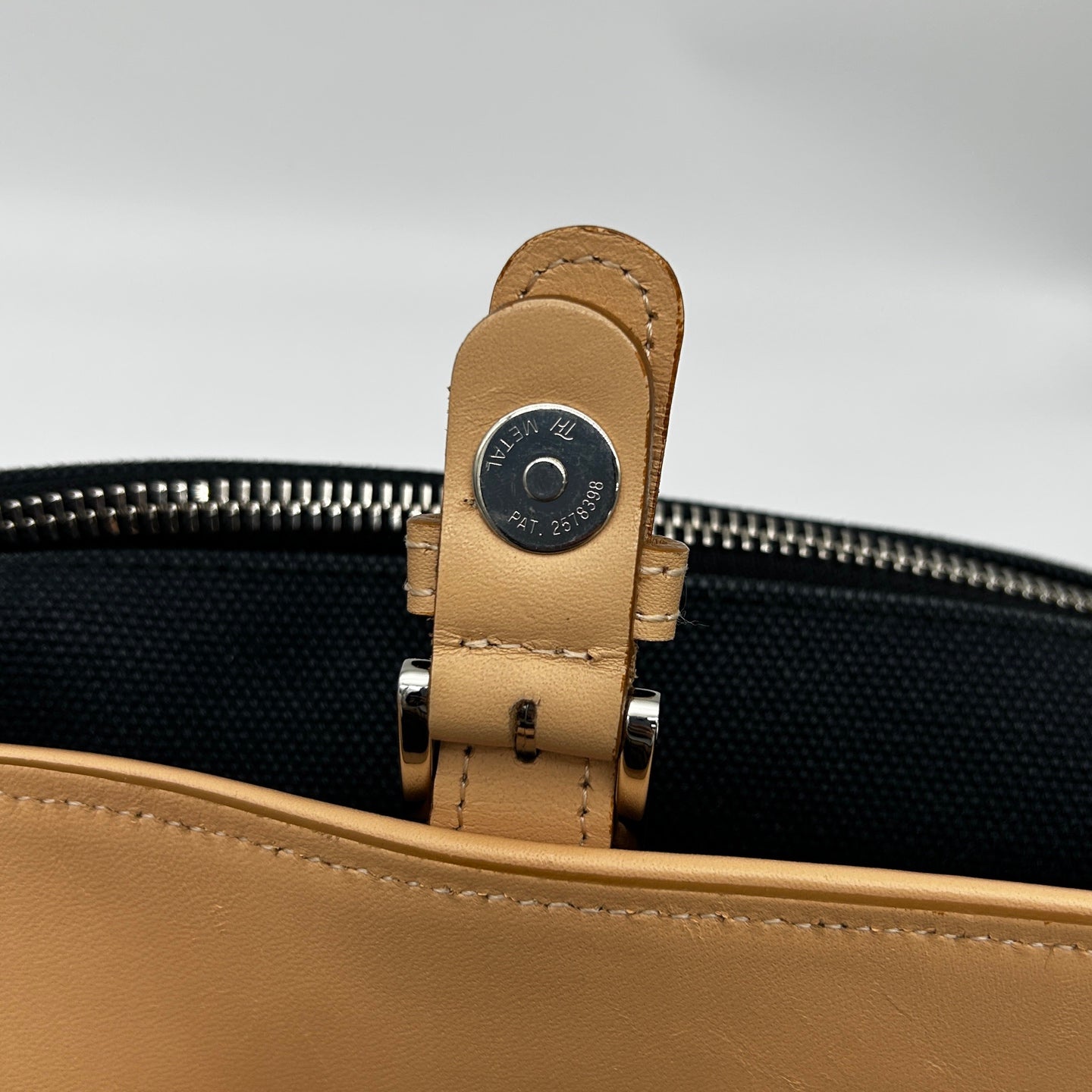 Burberry Black Beige Canvas Leather Camera Bag [Used]