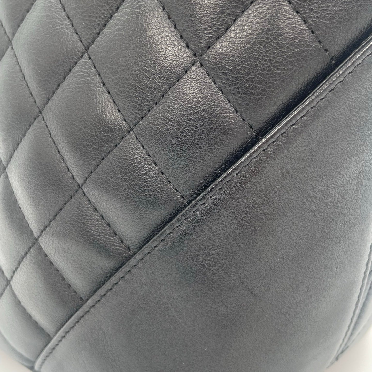 Chanel Cambon Ligne Black White Small Tote Bag [Used]