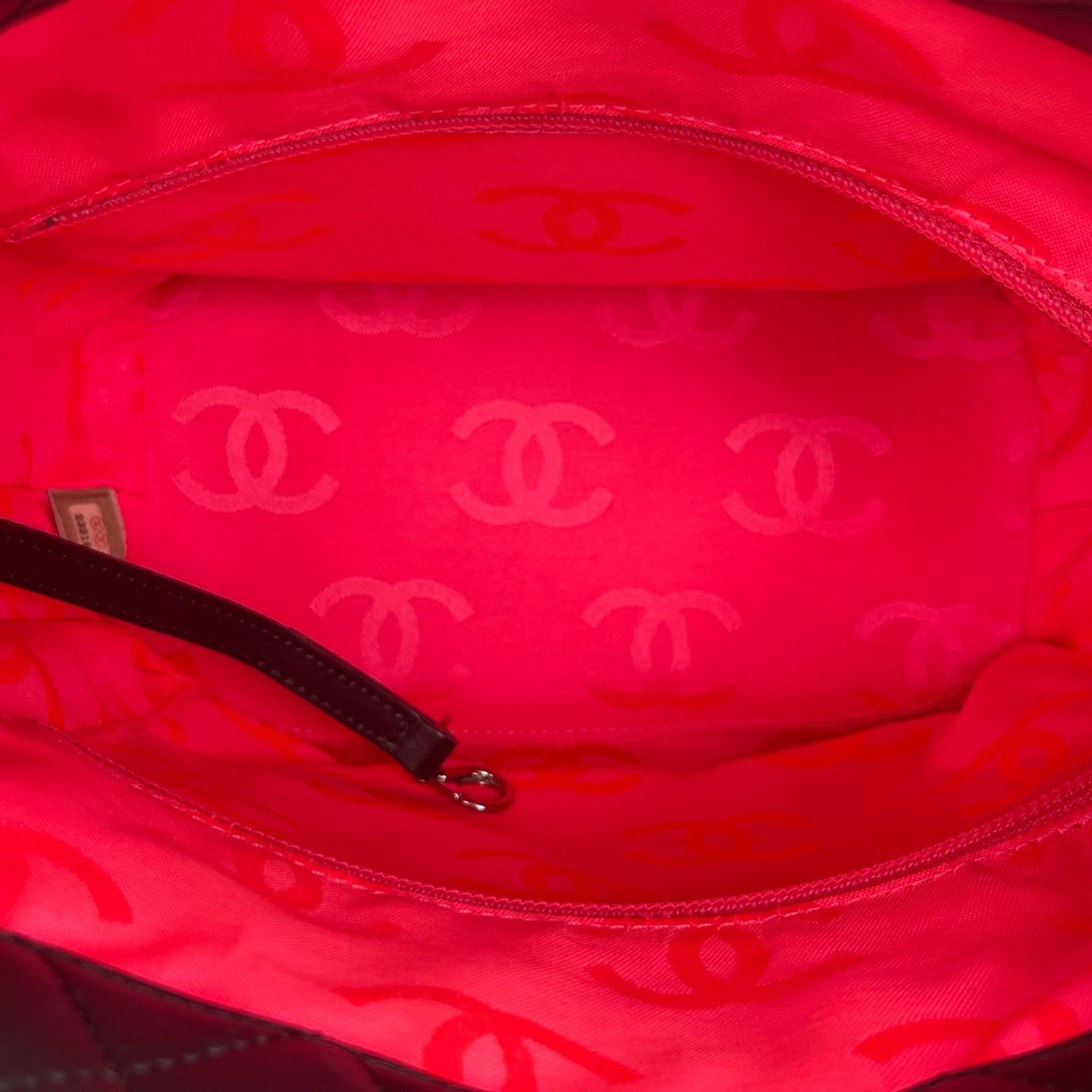 Chanel Cambon Ligne Black White Small Tote Bag [Used]