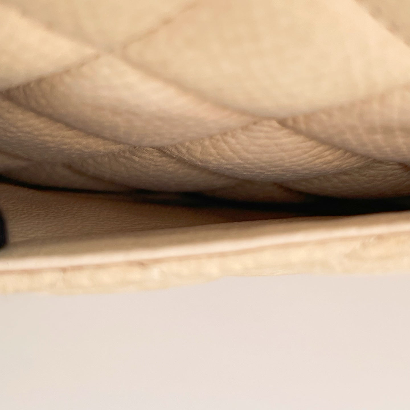 Chanel Classic Flap 25 Nude Aged Leather Silver Hardware [Used]