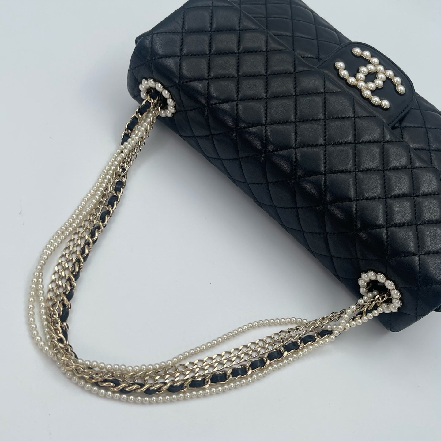 Chanel Westminster Pearl Multi-Chain Shoulder Bag [Used]