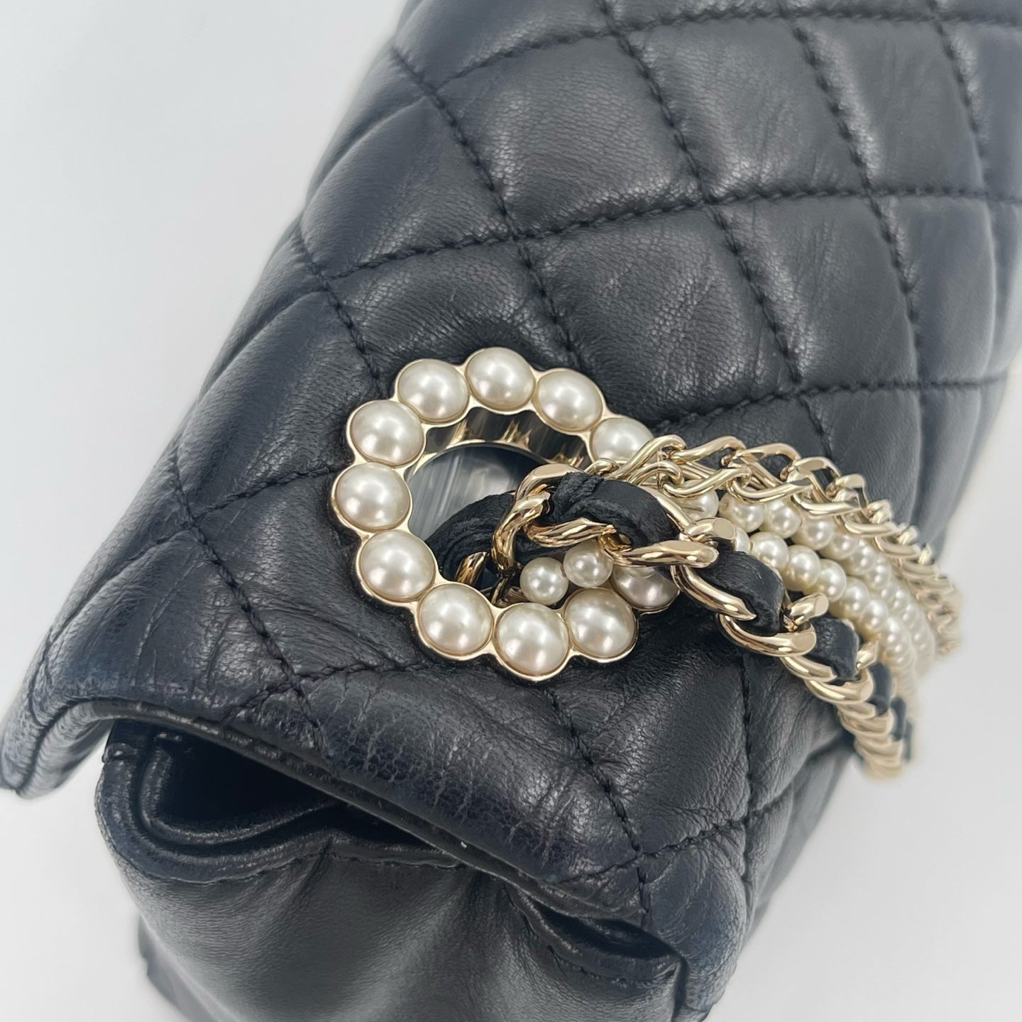 Chanel Westminster Pearl Multi-Chain Shoulder Bag [Used]