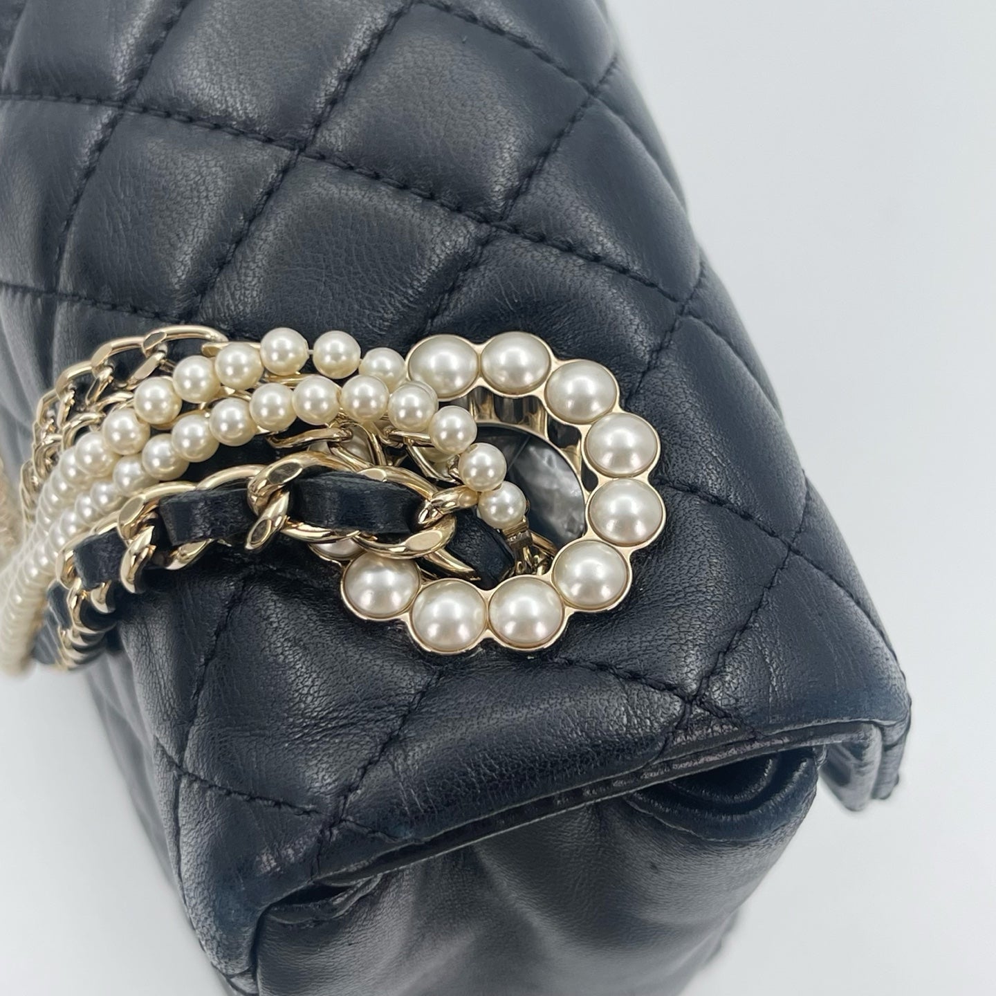 Chanel Westminster Pearl Multi-Chain Shoulder Bag [Used]